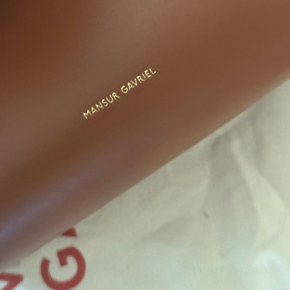 Mansur Gavriel Tan Clutch - Picture 5 of 5